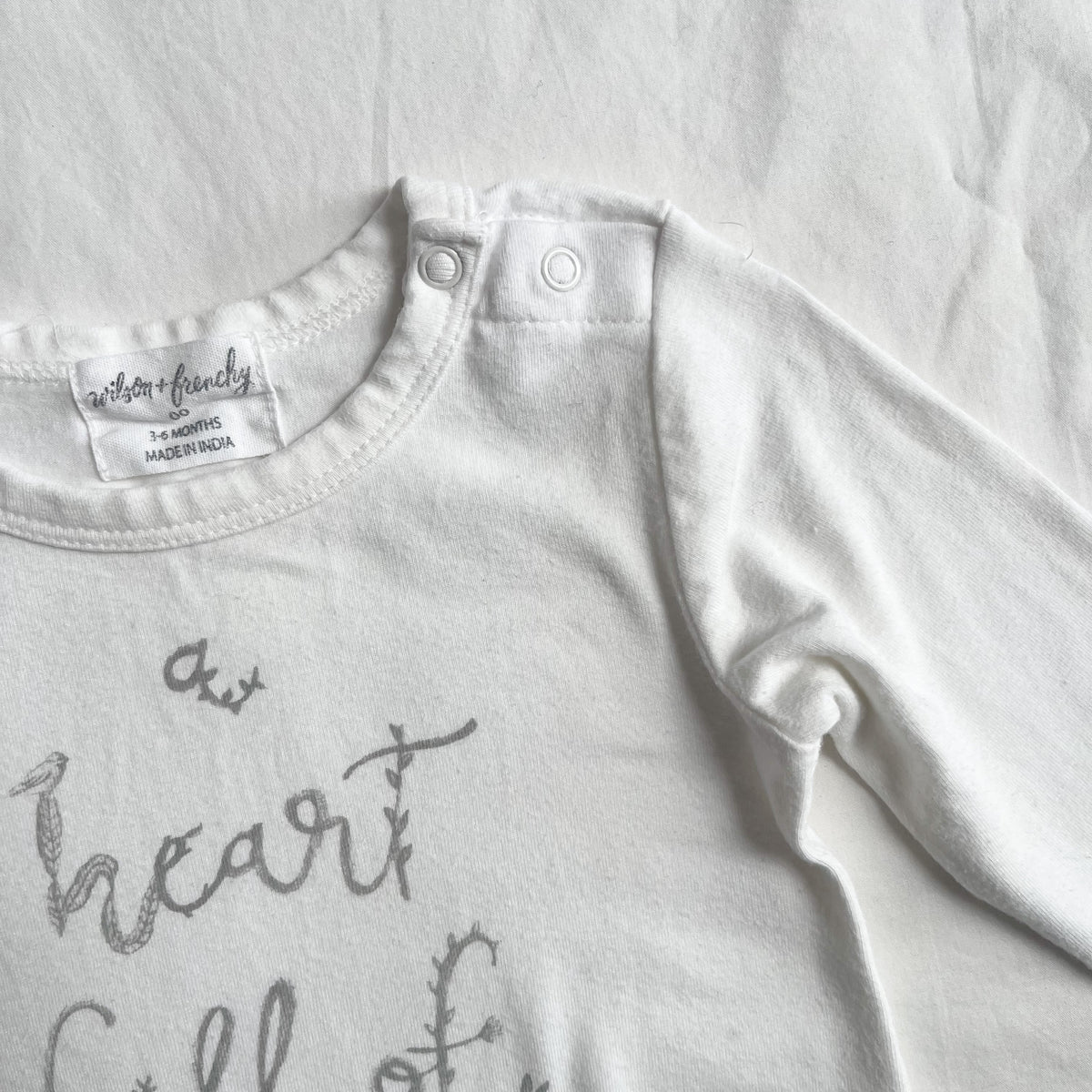 Wilson & frenchy top, 3-6m