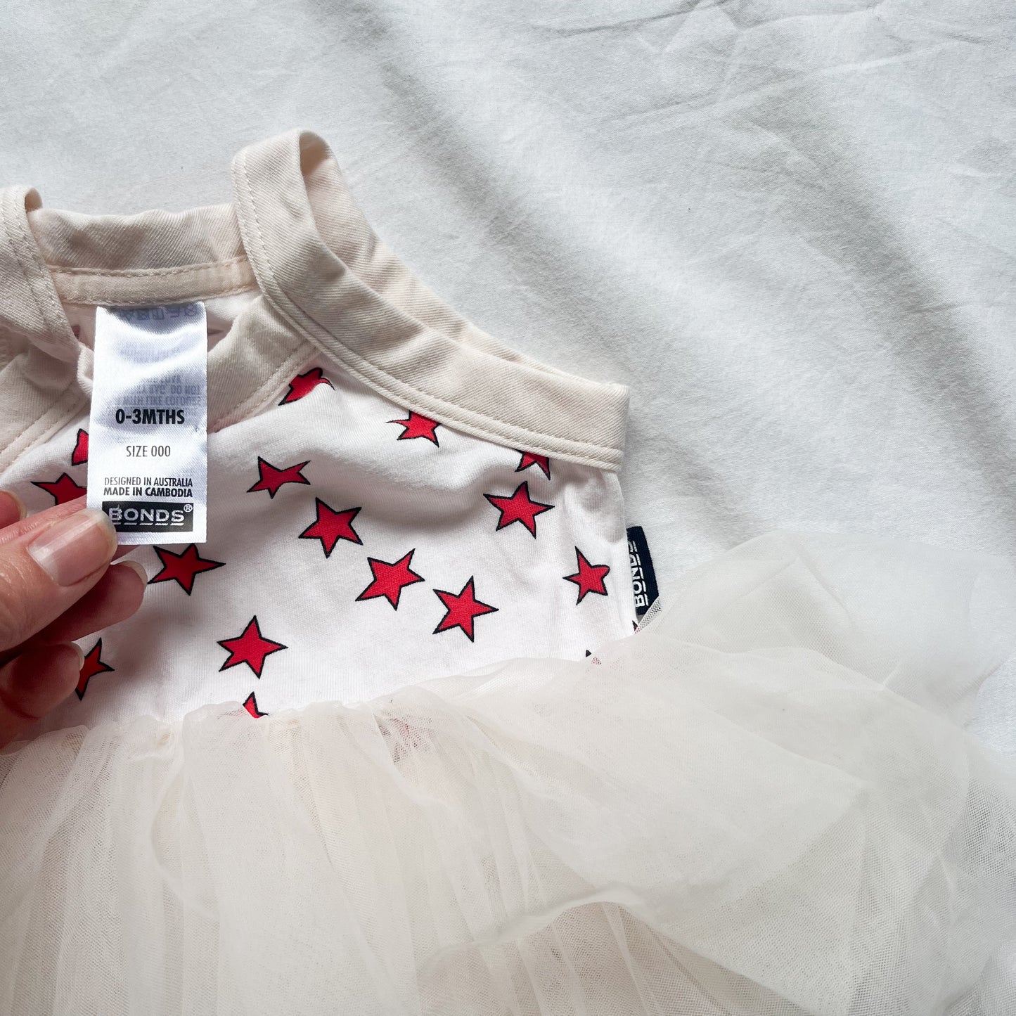 Bonds bodysuit/tutu dress, 0-3m