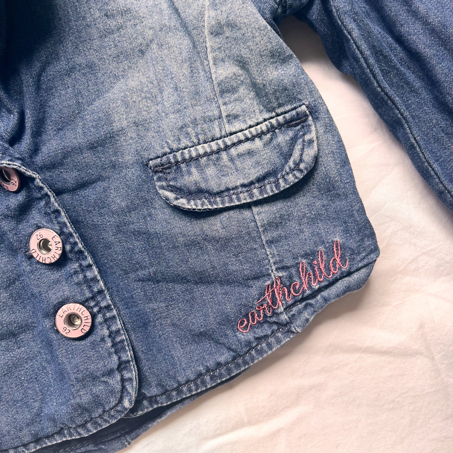 Earth child jacket, size 2-3