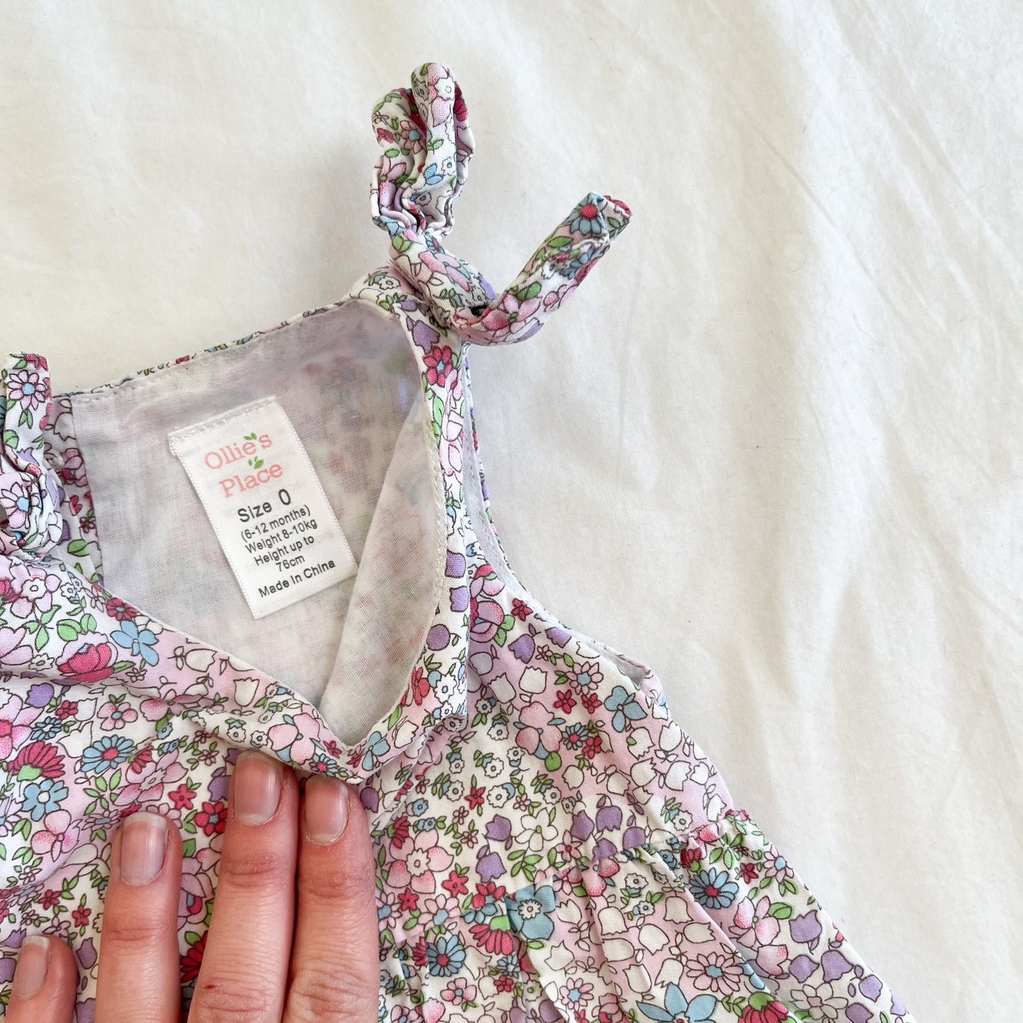 Ollies place dress, 6-12m