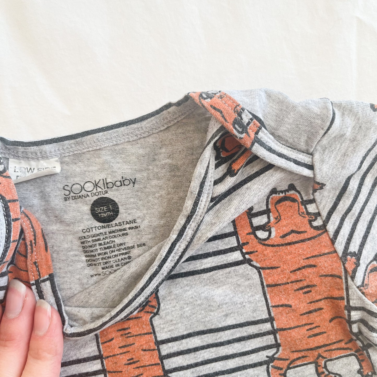 Sooki baby romper, size 1