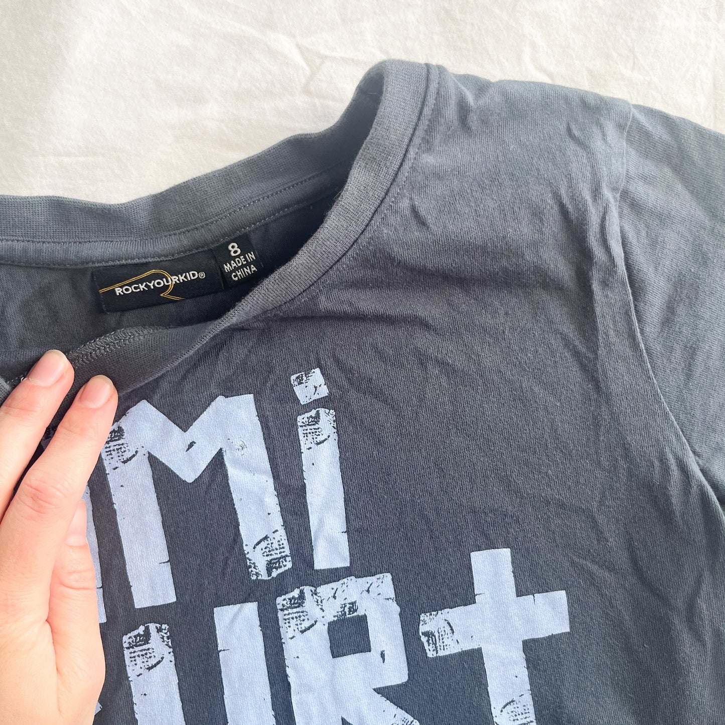 Rock your kid tee, size 8