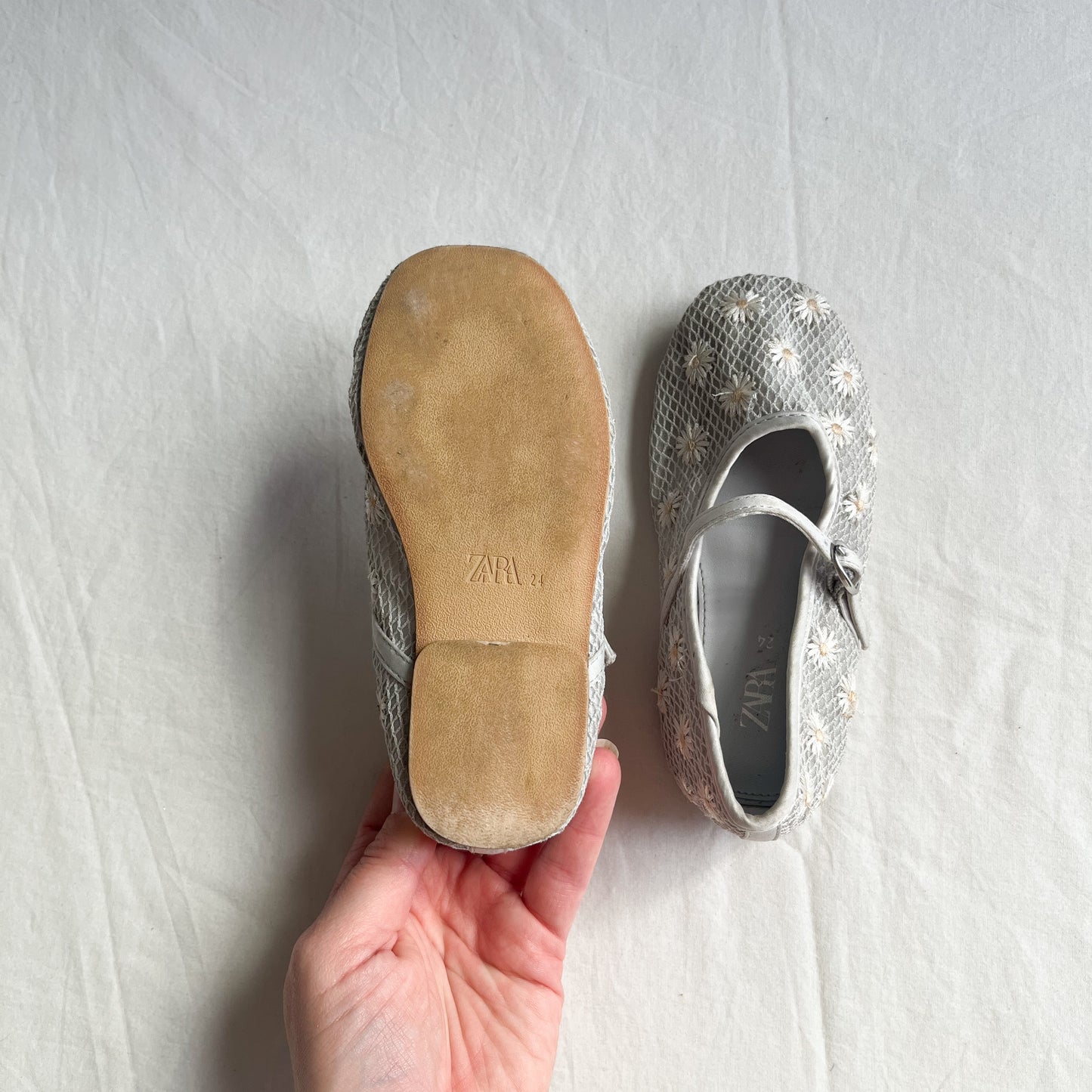 Zara ballet flats, EU 24