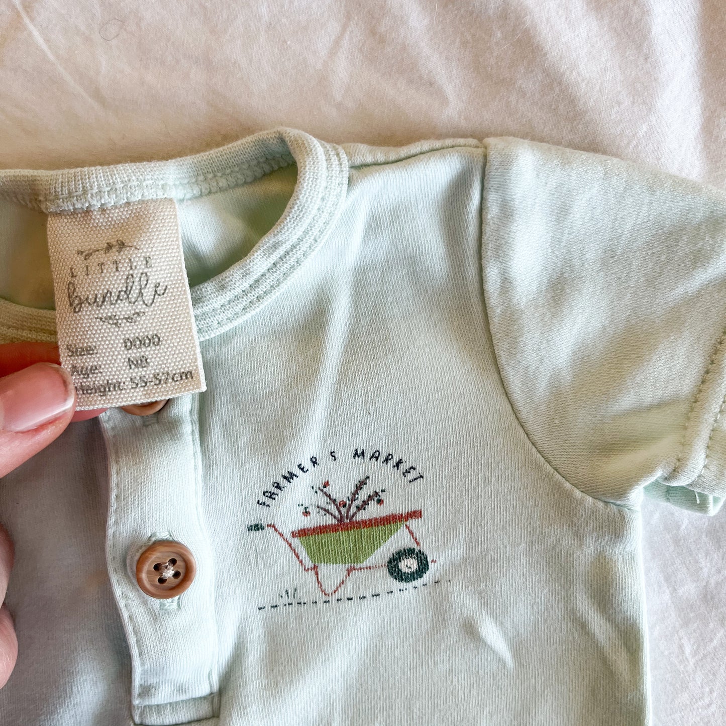 Little bundle bodysuit, NB