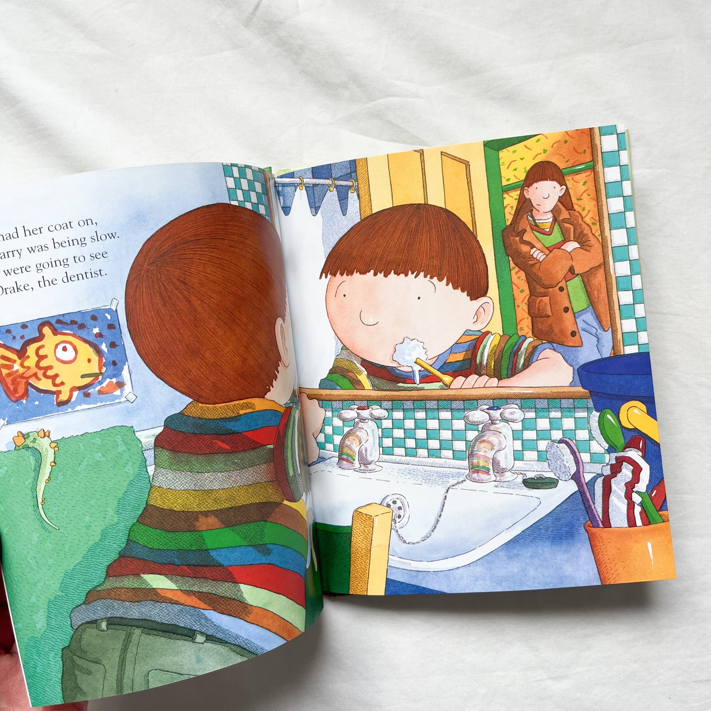 Harry & the dinosaurs book, small