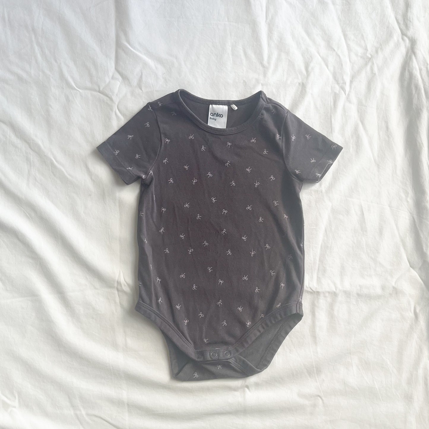 Ribbon bodysuit, 3-6m