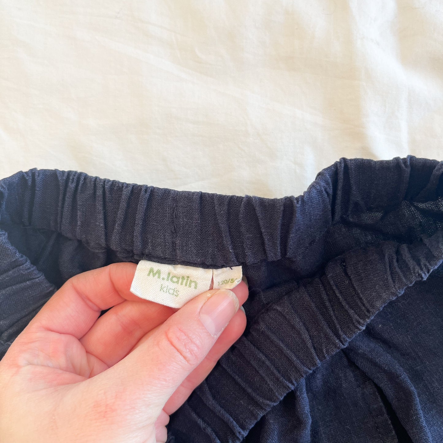 M.Latin linen feel pants, aprox size 5