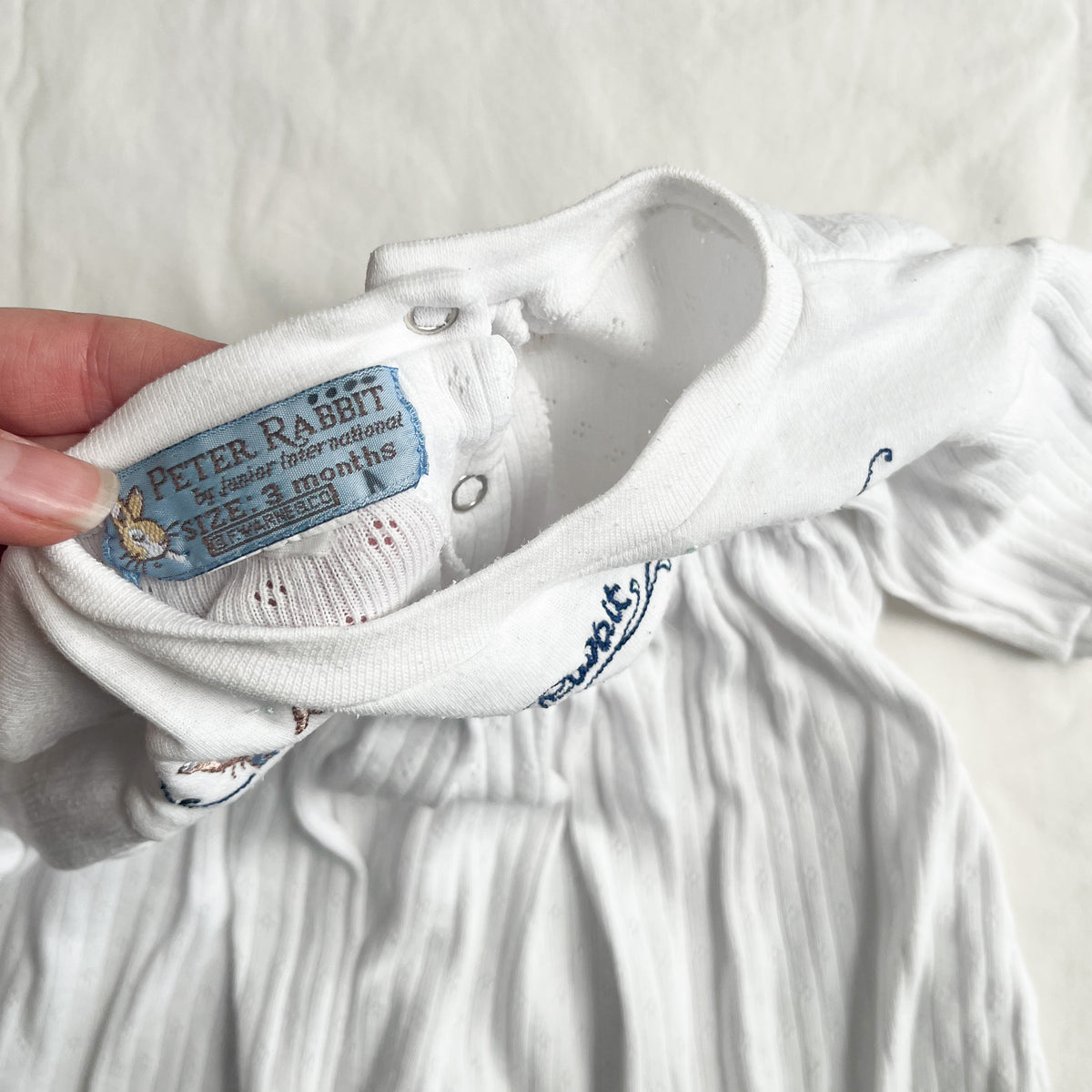 Peter rabbit romper, size 3m