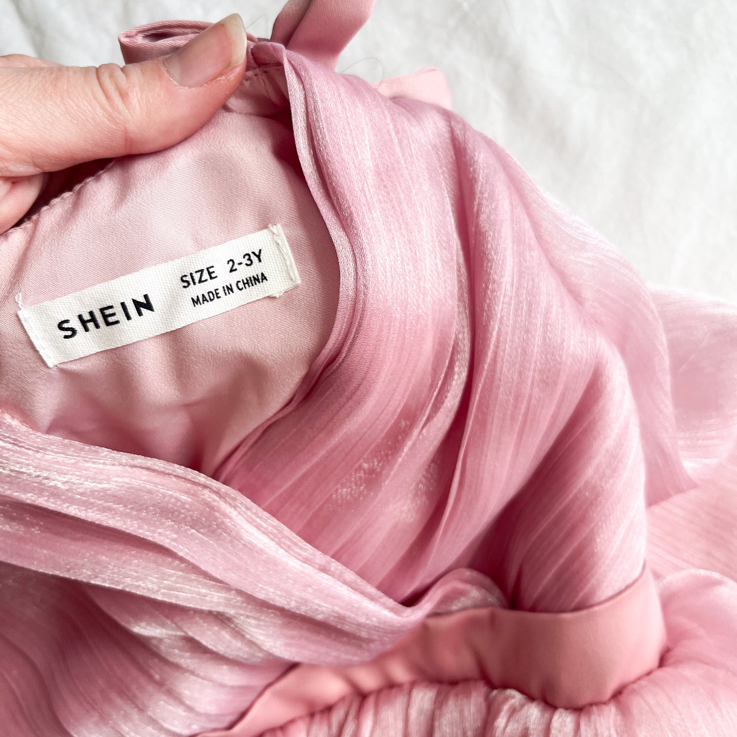 Pink occasion dress, size 2-3