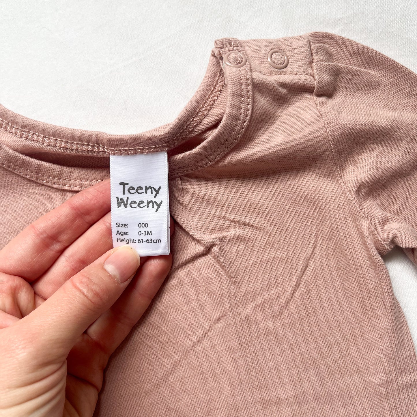 Teeny weeny bodysuit, 0-3m