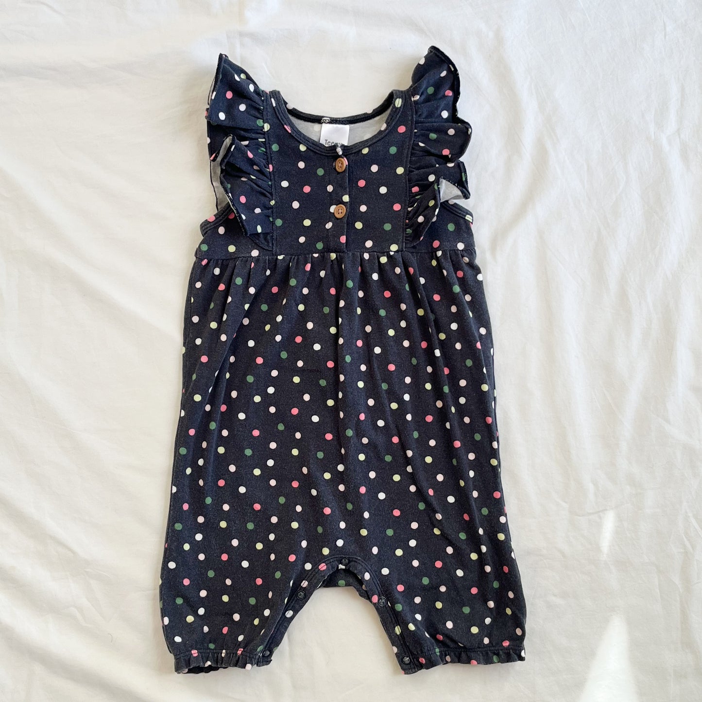 Teeny weeny romper, size 2