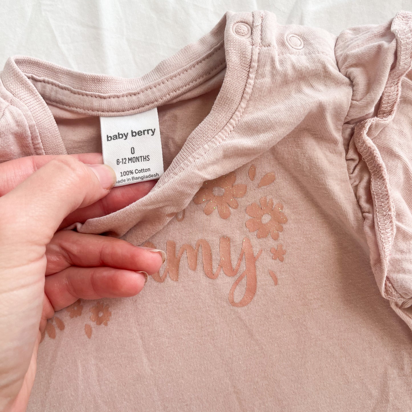 Baby berry top, 6-12m