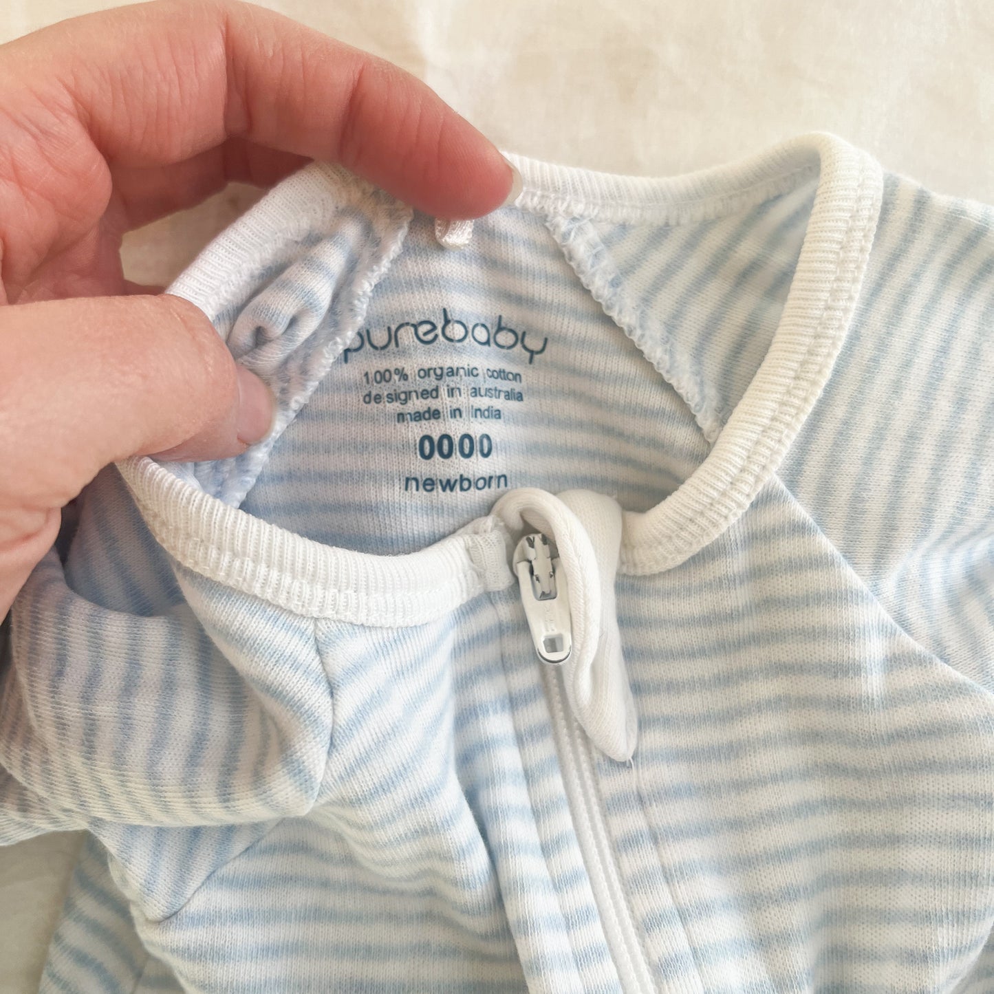 Pure baby sleepsuit, NB