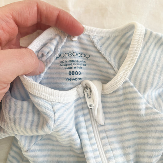 Pure baby sleepsuit, NB