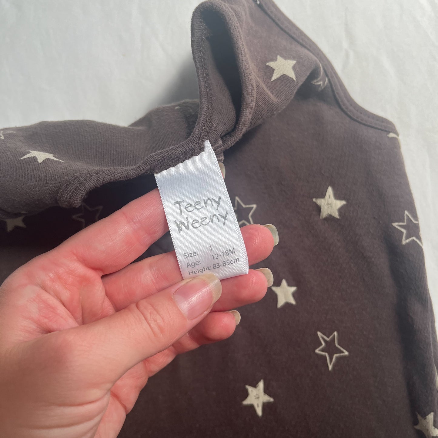 Teeny weeny romper, size 1