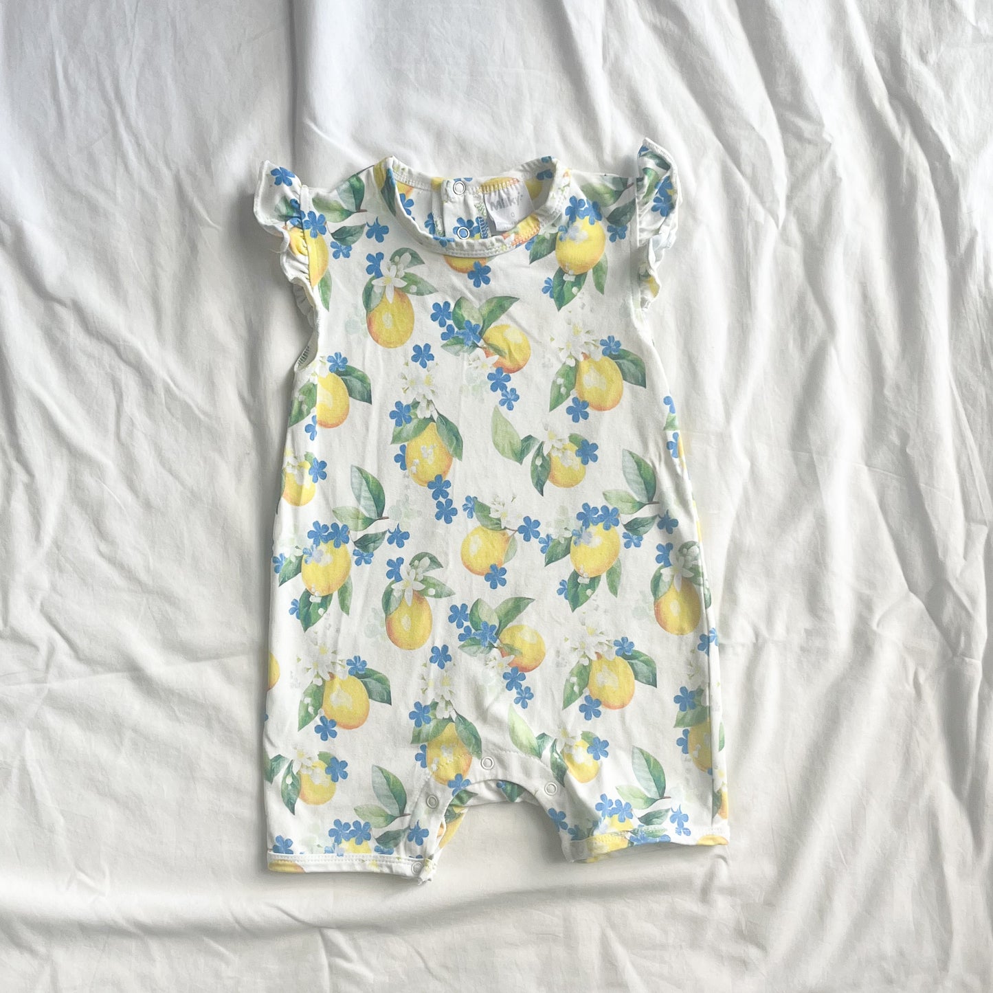 Milky romper, 6-12m