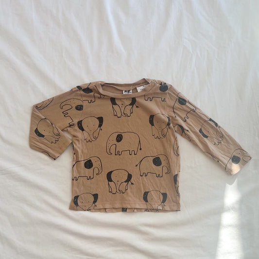 H&M top, 6-12m