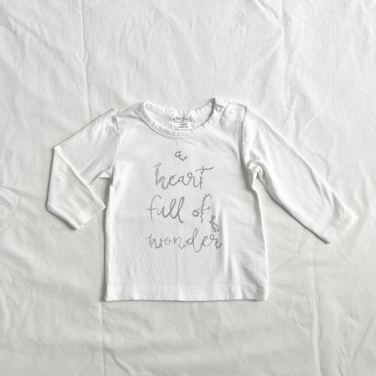 Wilson & frenchy top, 3-6m