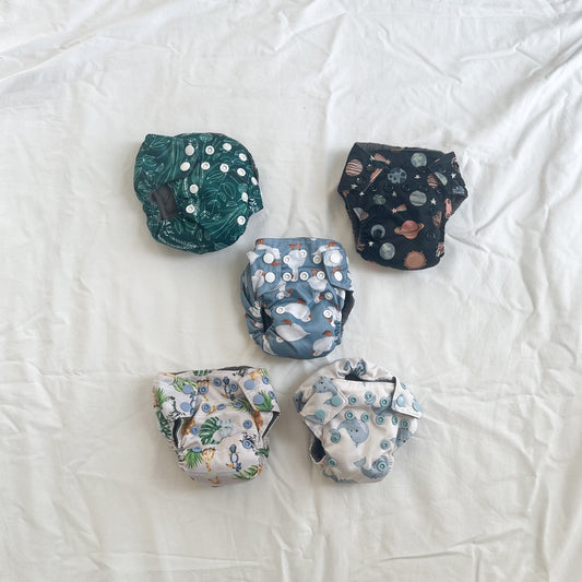 Bear & Moo nappies, NB size