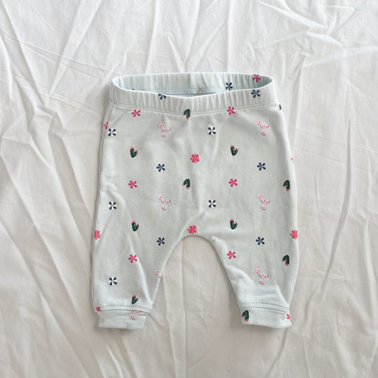 Teeny weeny fleece pant, 0-3m