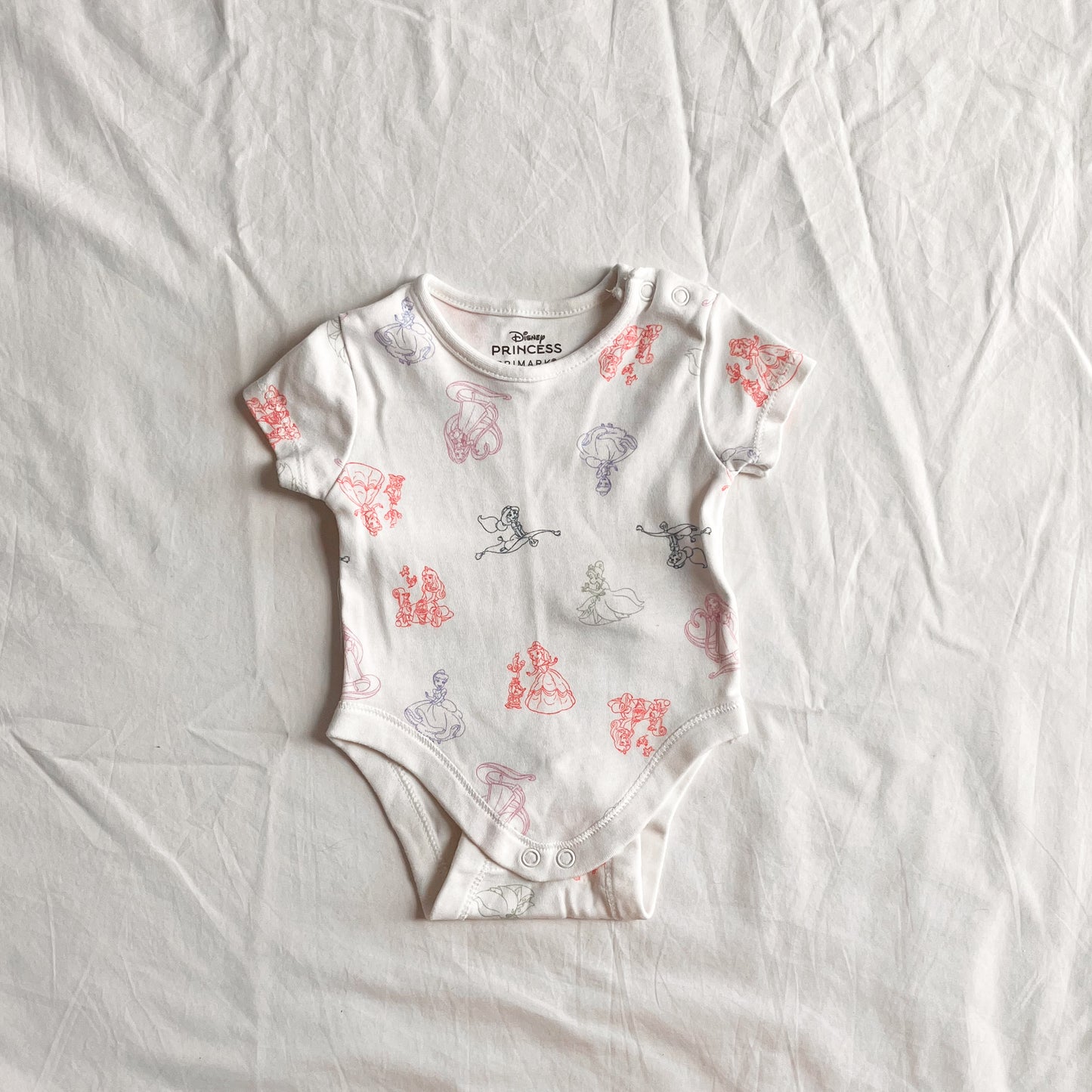 Disney princess bodysuit, 0-3m