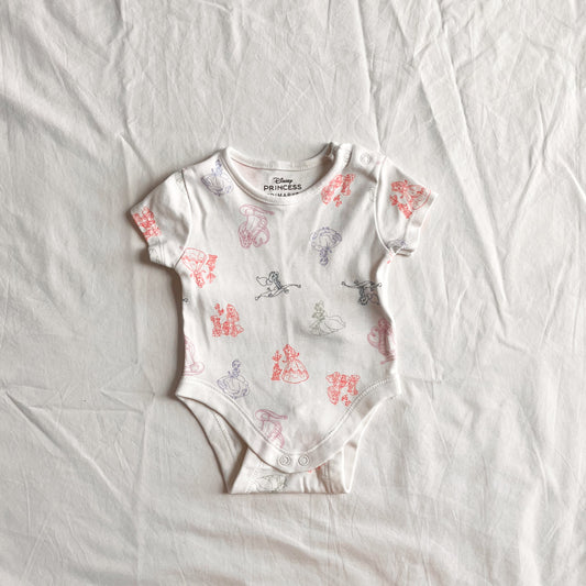 Disney princess bodysuit, 0-3m