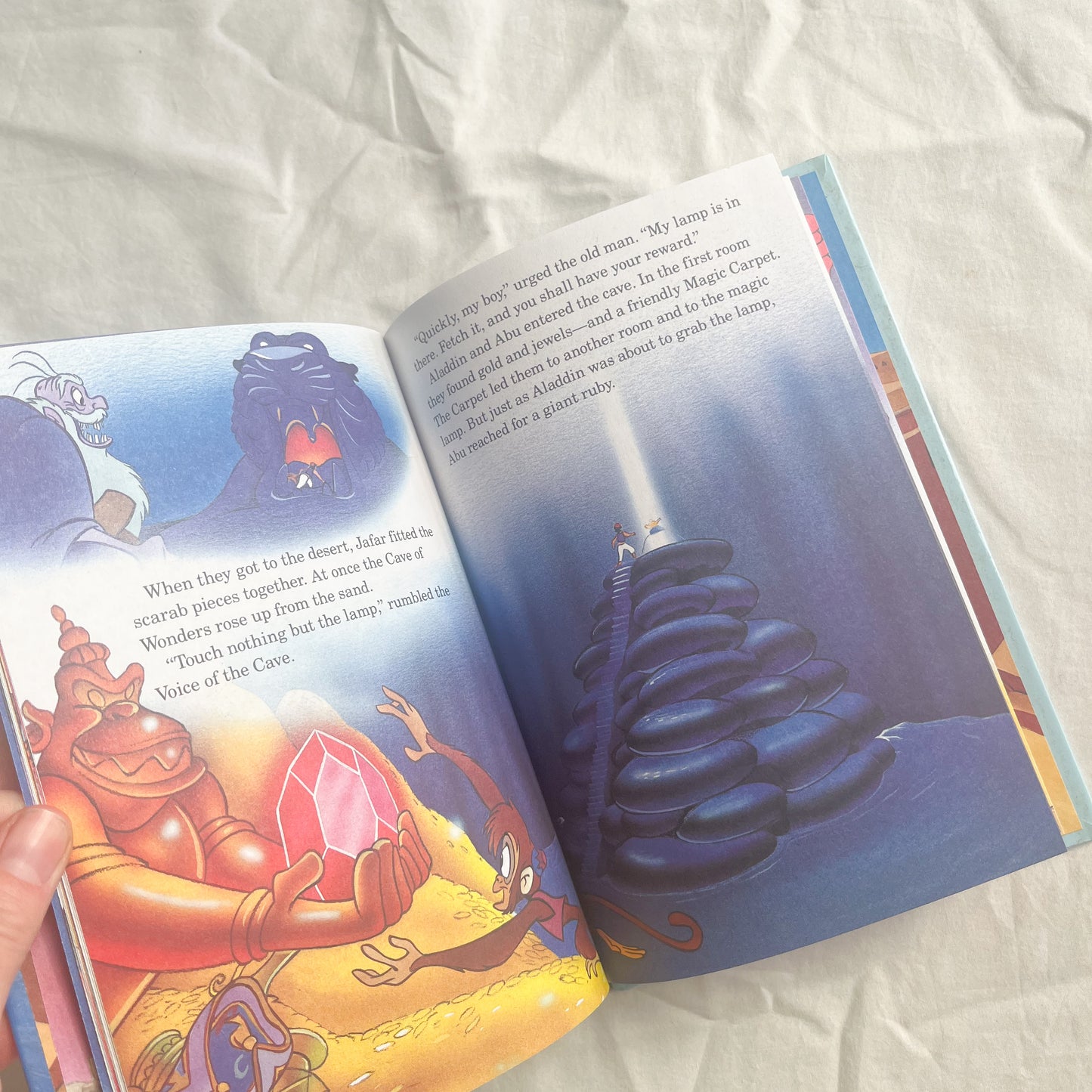 90s Aladdin book, small-med