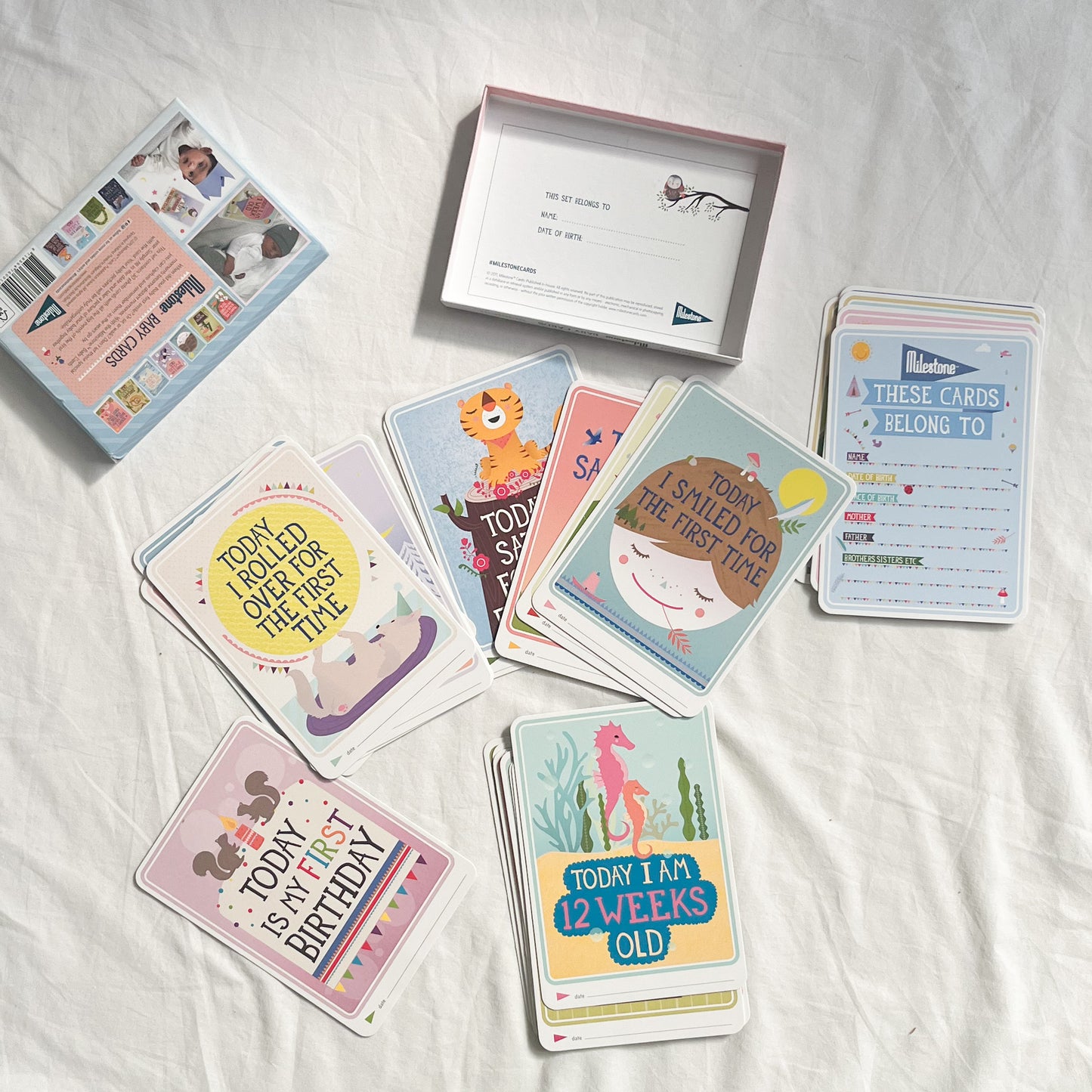 Milestone cards