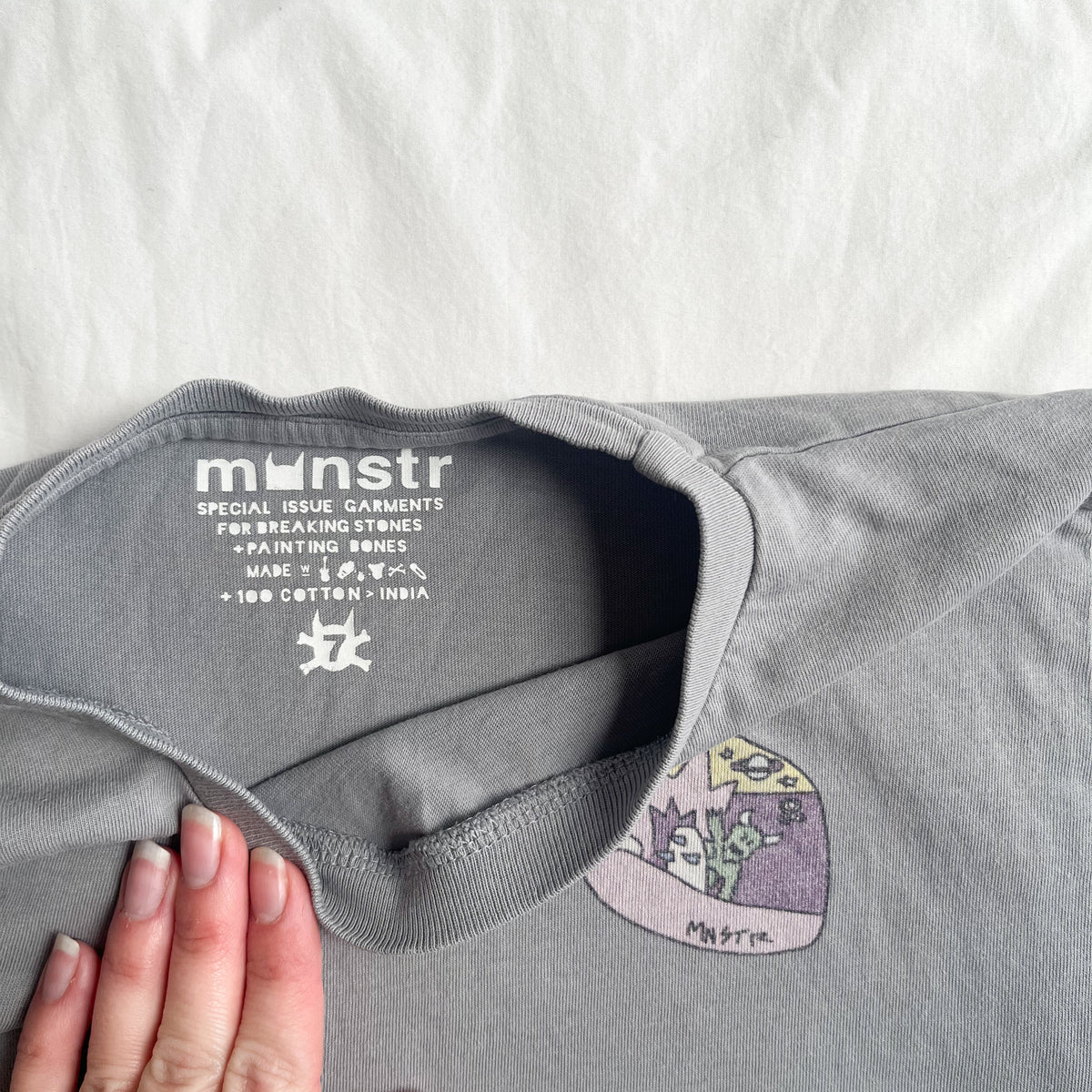 Munster tee, size 7