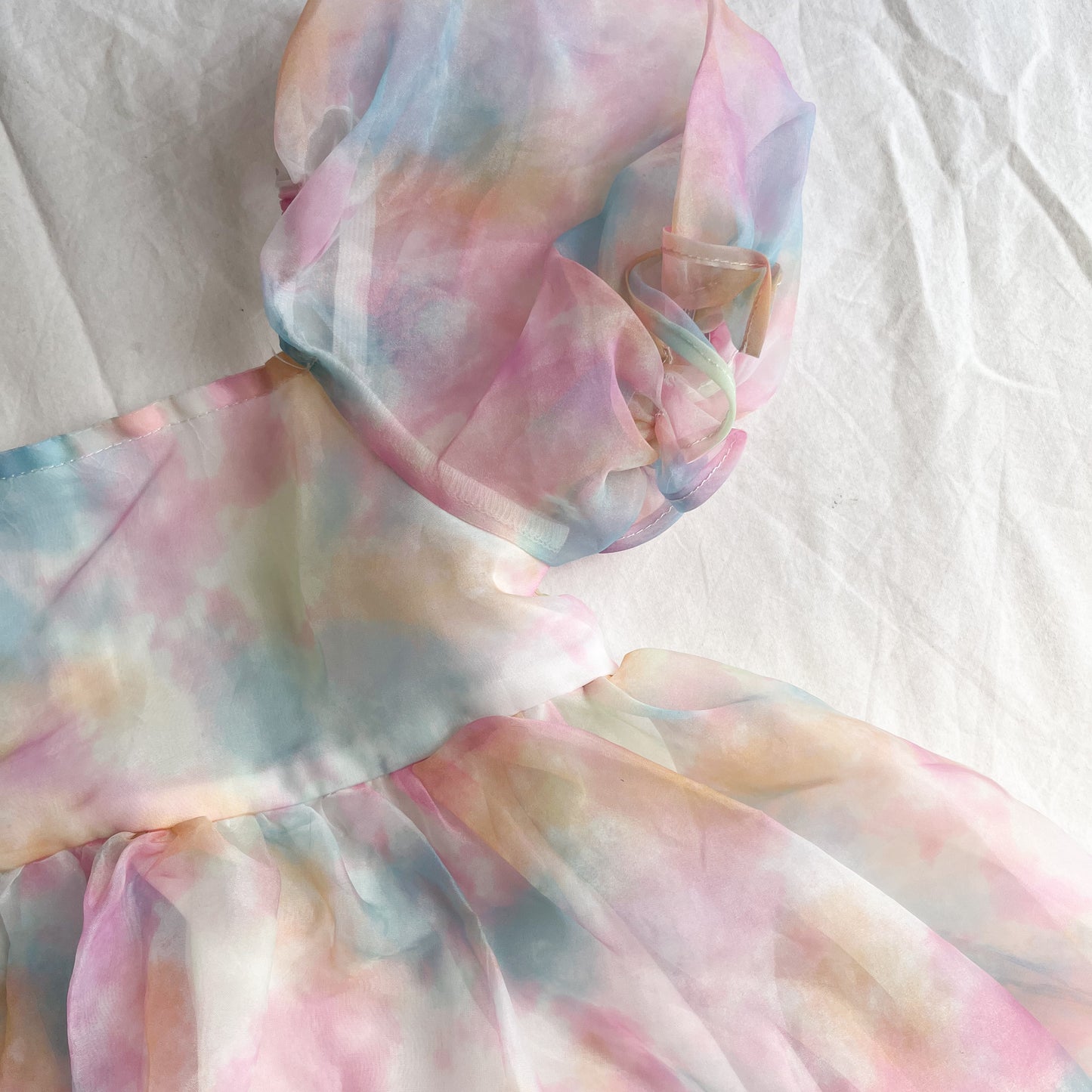 Rainbow dress, size 2