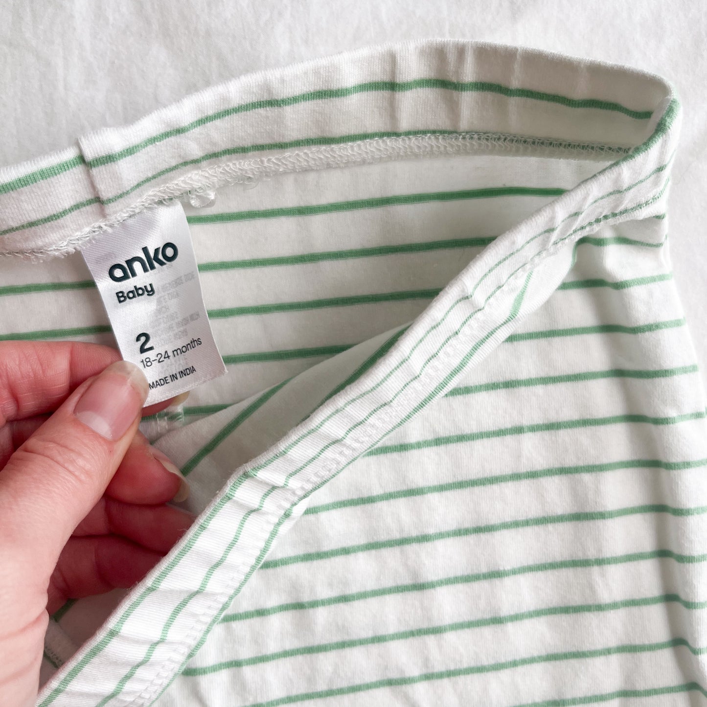 Stripe pants, size 2