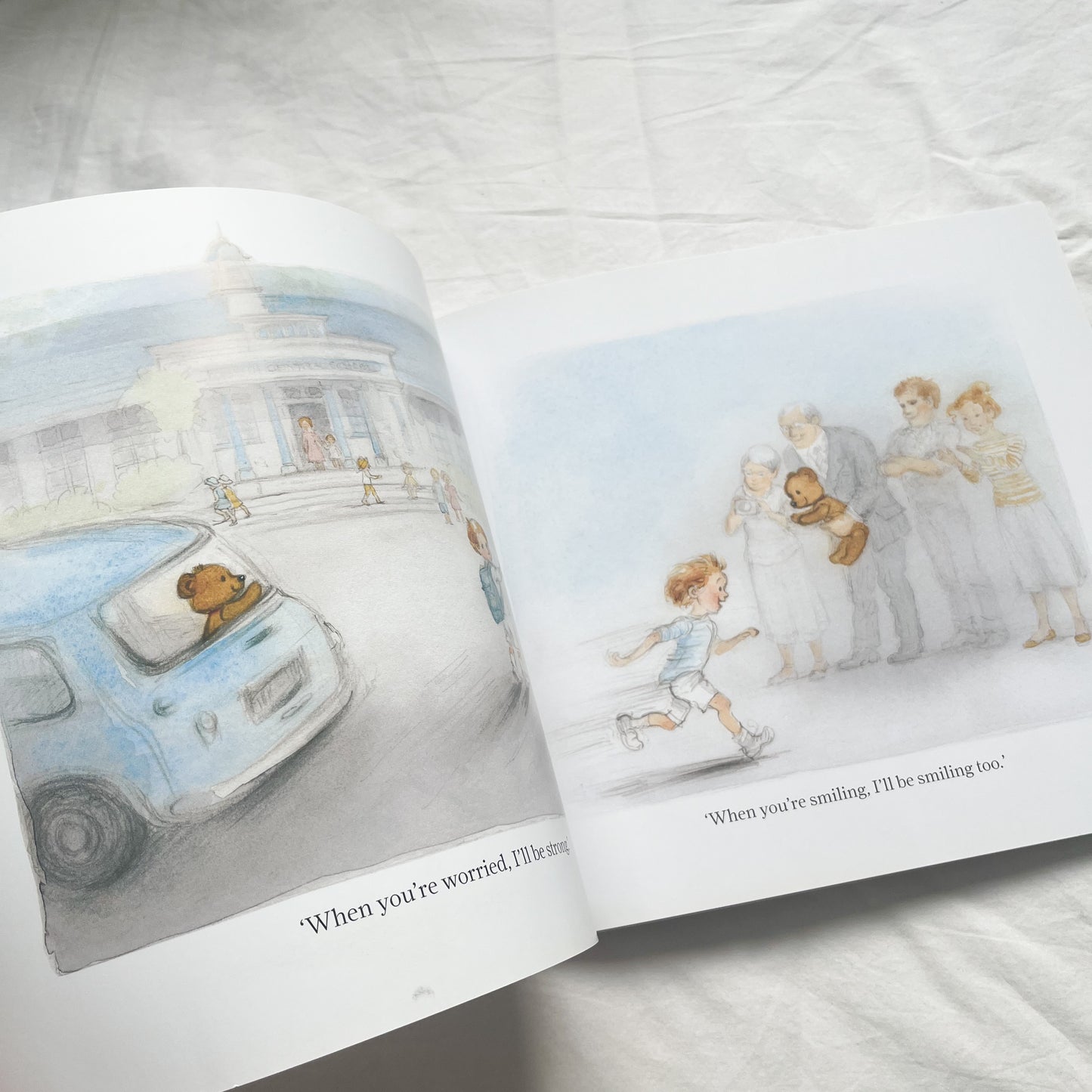 Teddy bear promise book, med-large