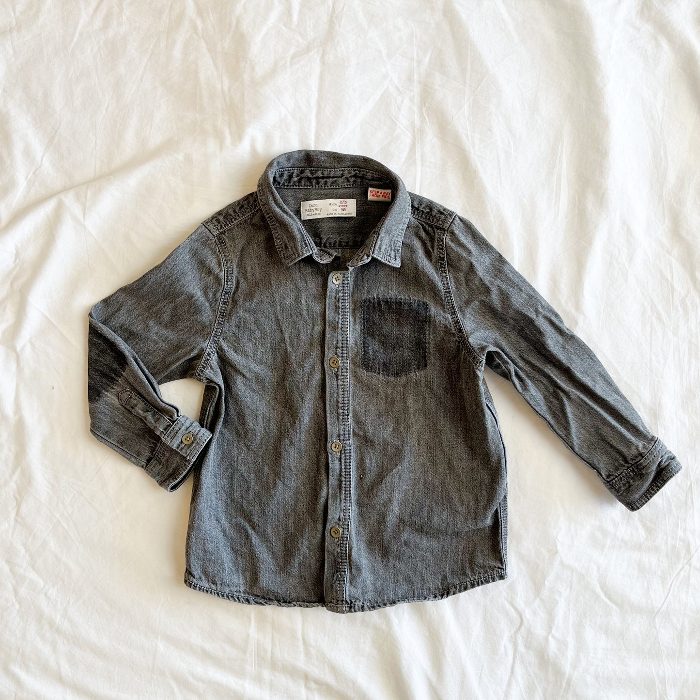 Zara shirt, size 2-3