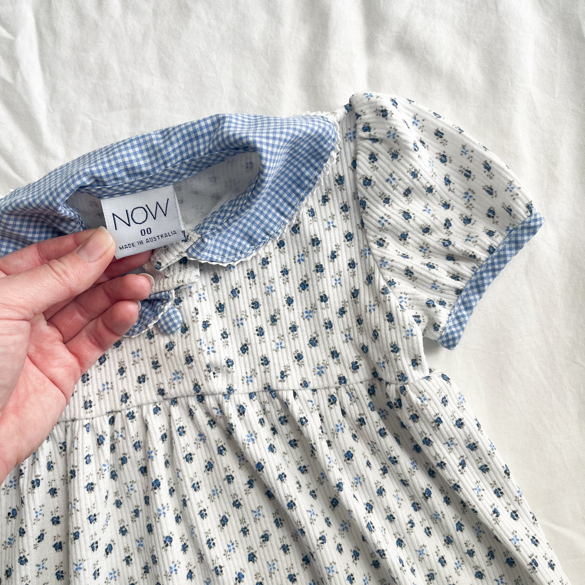 Vintage NOW dress, 3-6m