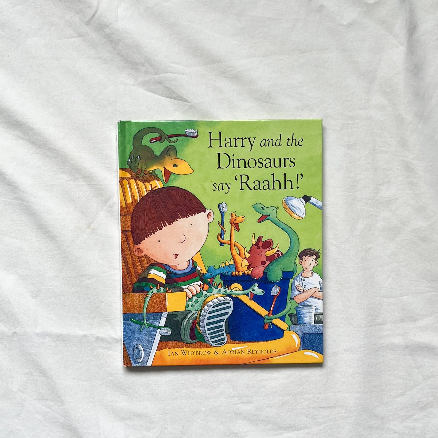 Harry & the dinosaurs book, small