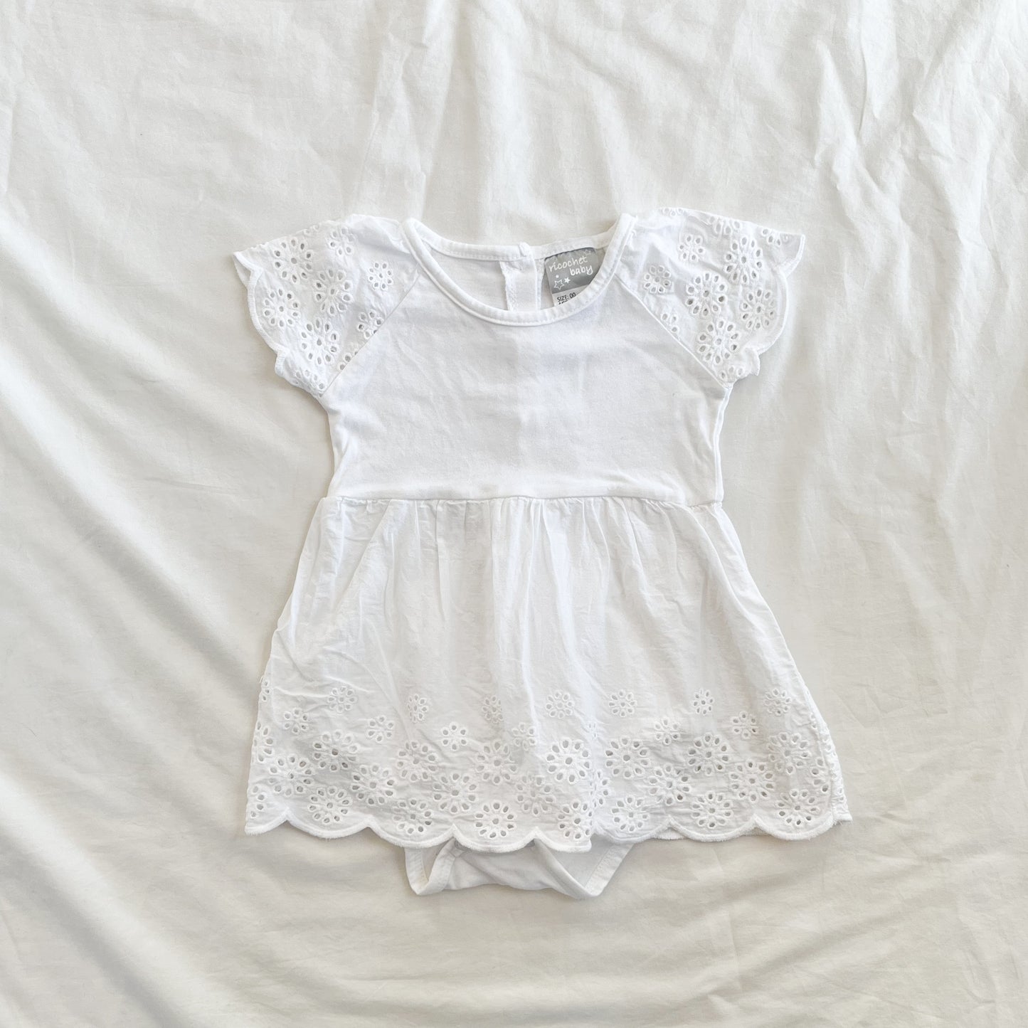 Ricochet dress/bodysuit, 3-6m