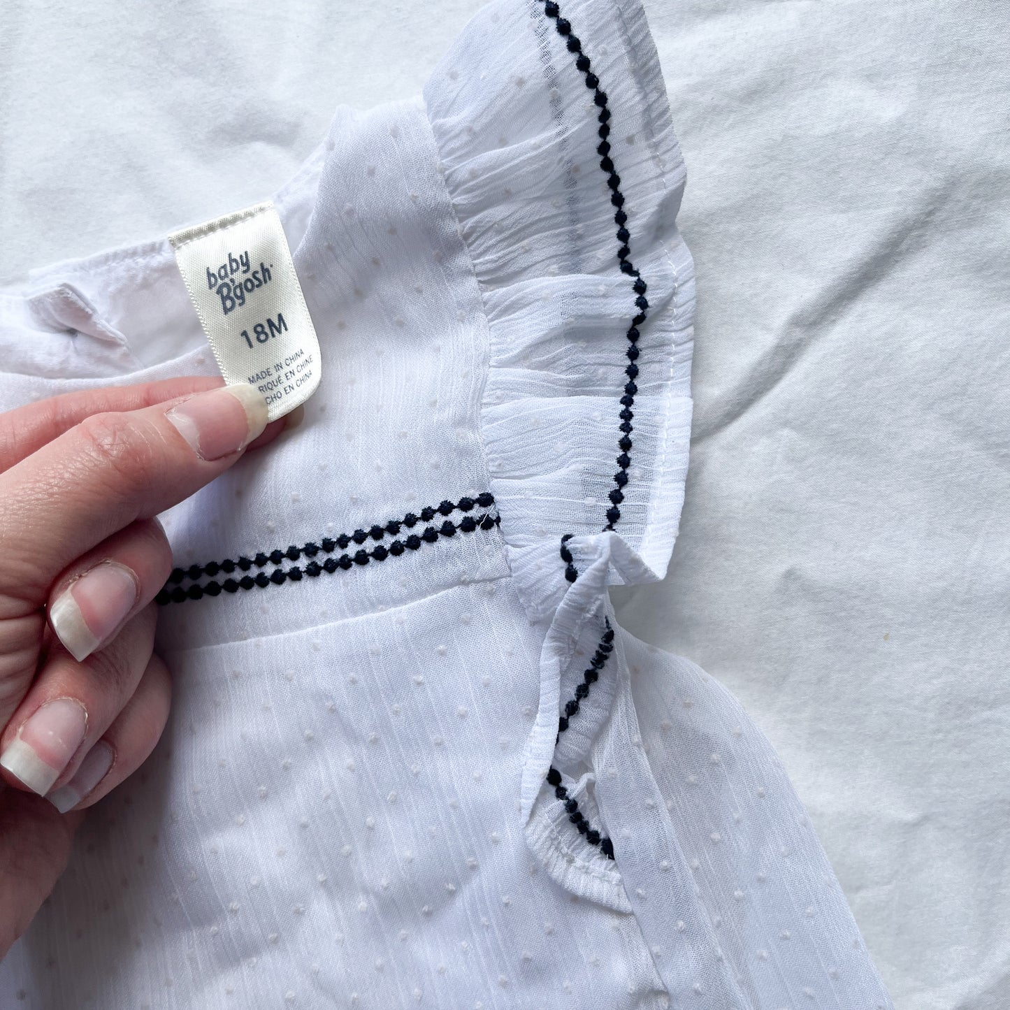 Baby bigosh dress, 18m