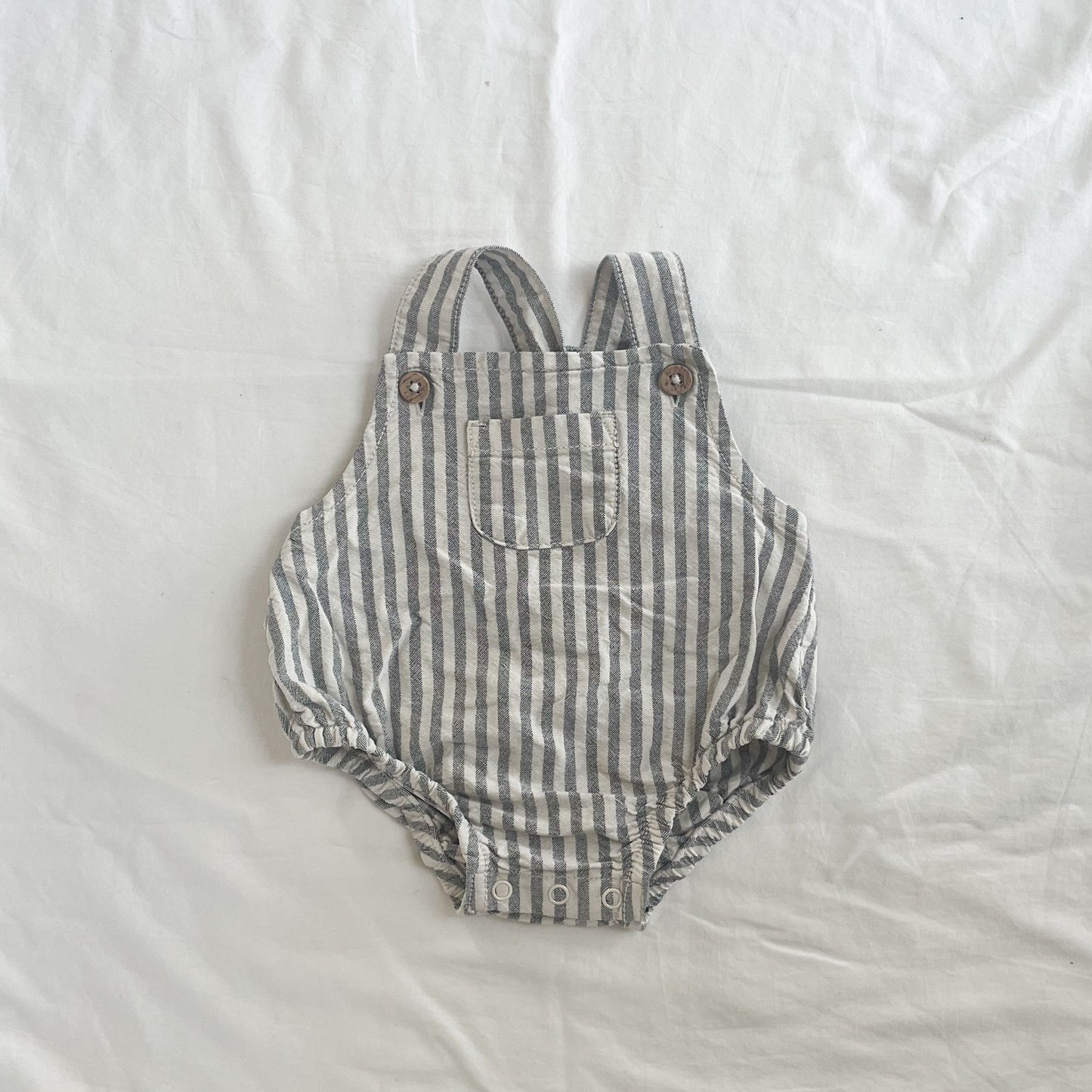 Stripe romper, 0-3m