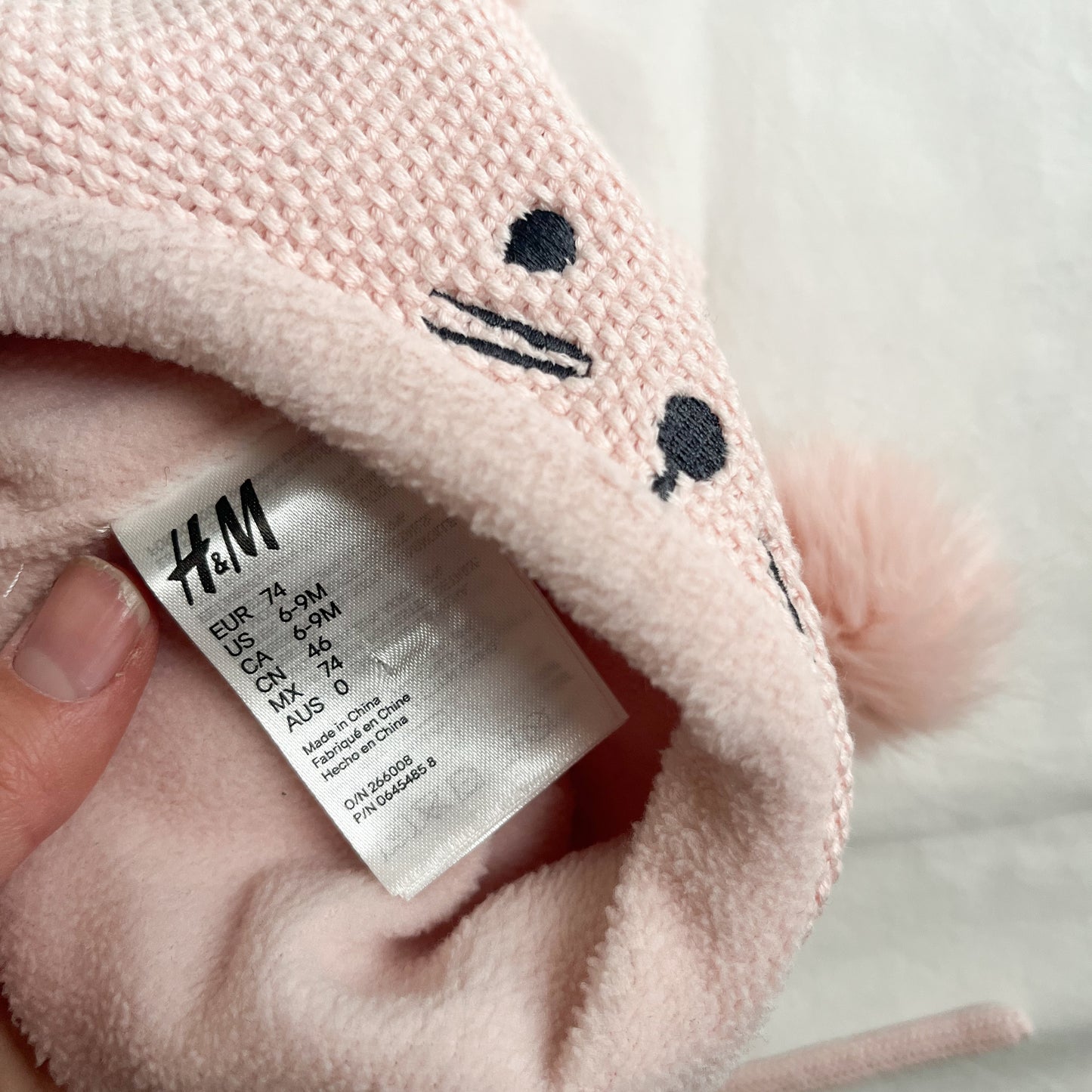 H&M hat, 6-12m