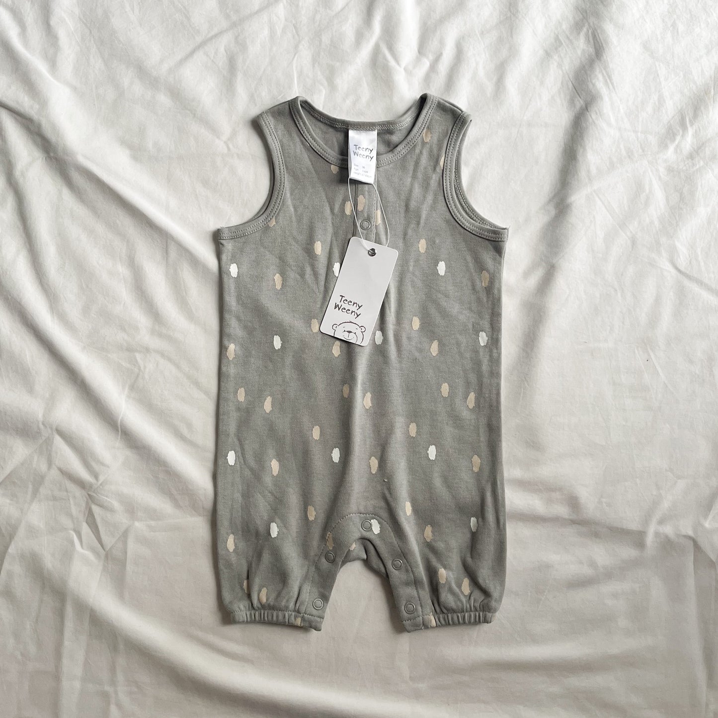 Teeny weeny romper, 3-6m