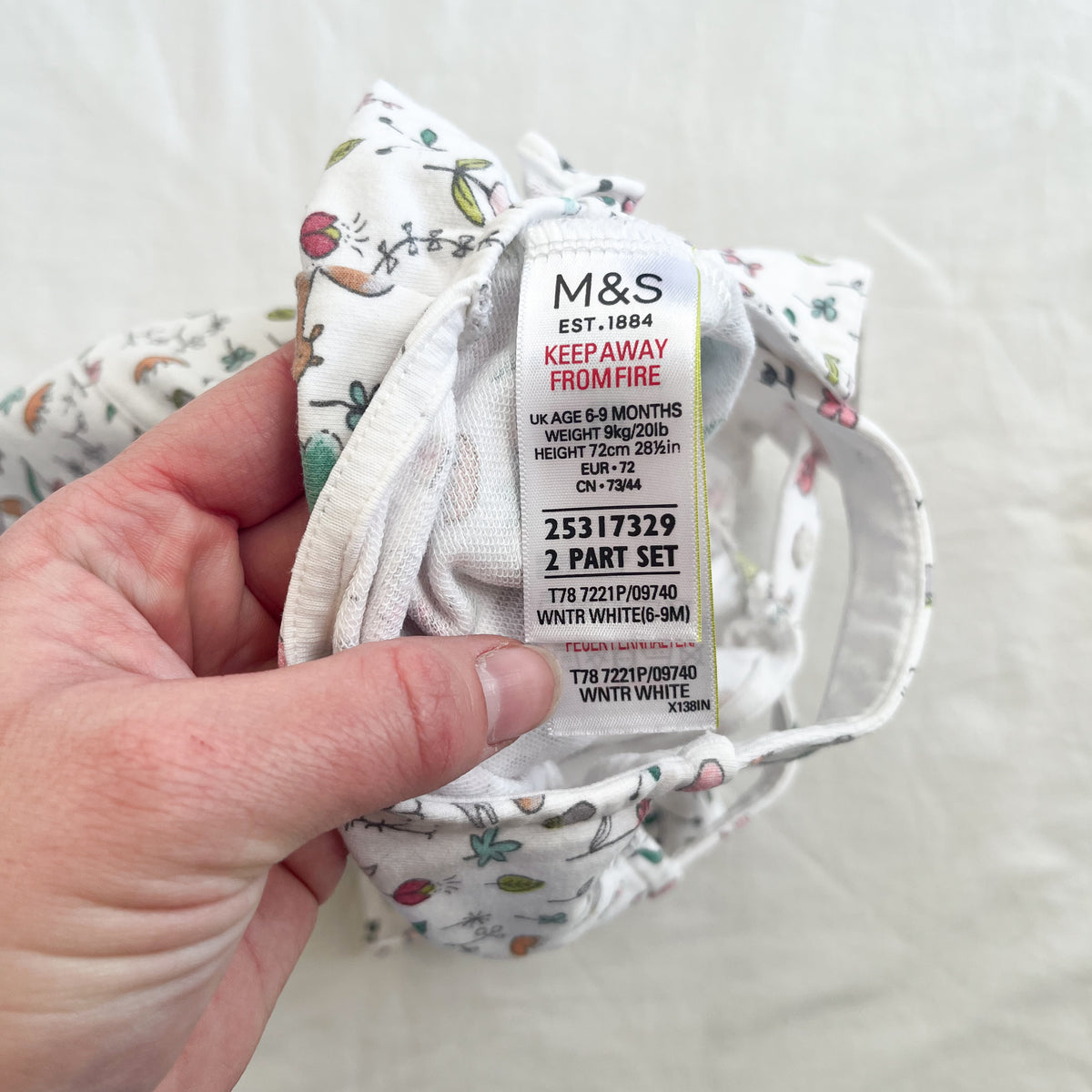 M&S overalls, 6-9m