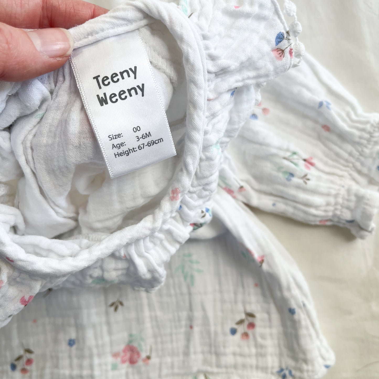Teeny weeny top, 3-6m