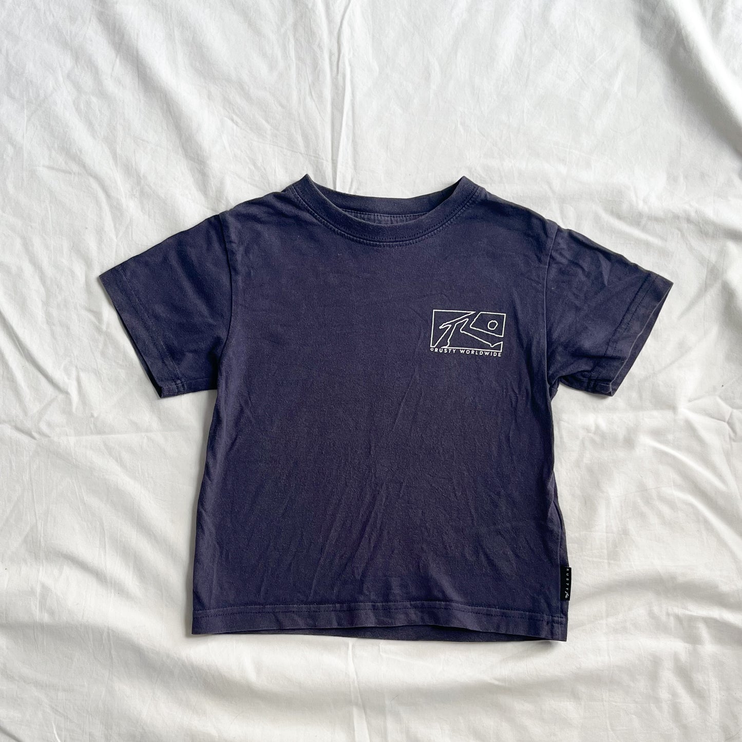 Rusty tee, aprox size 2