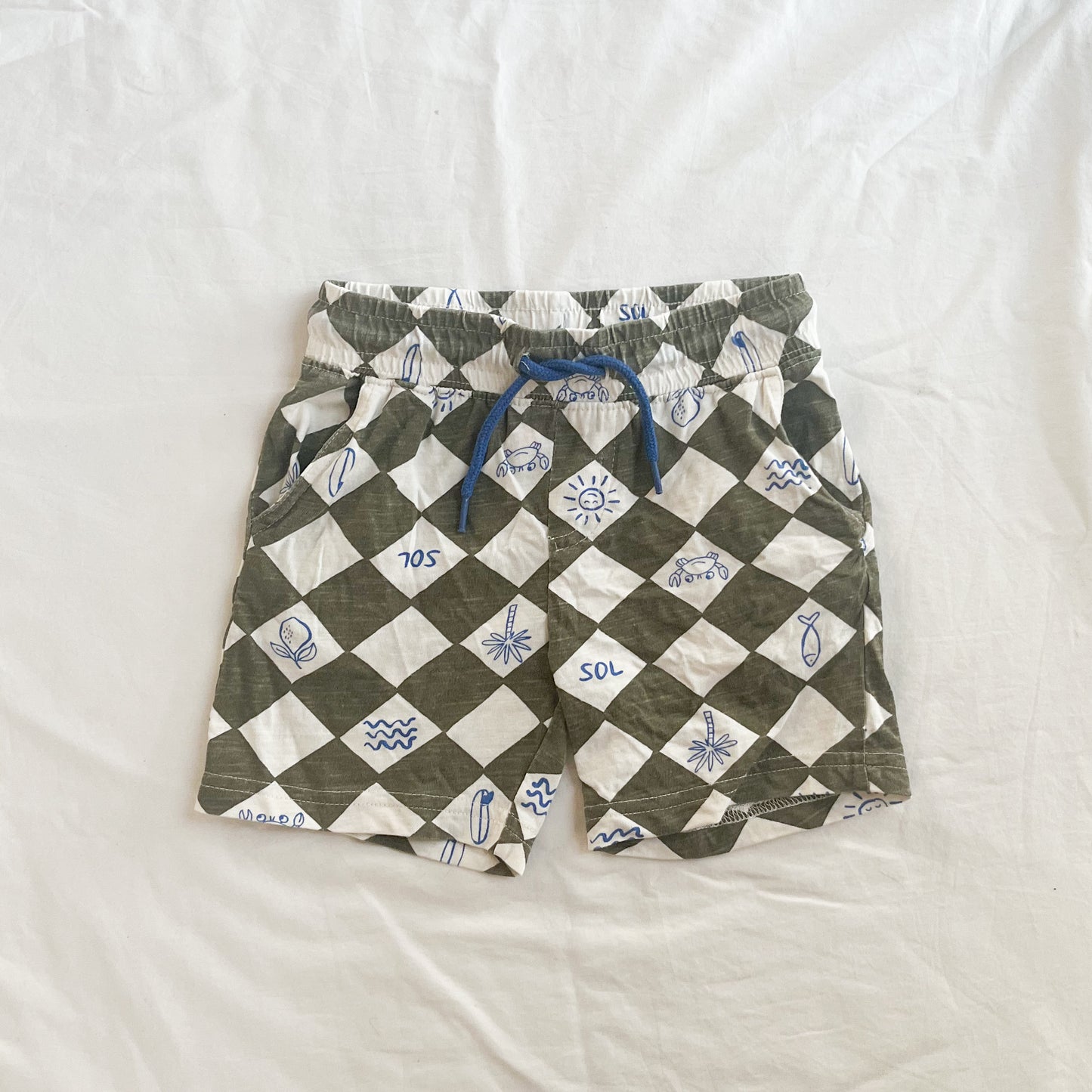 Tilt shorts, size 2