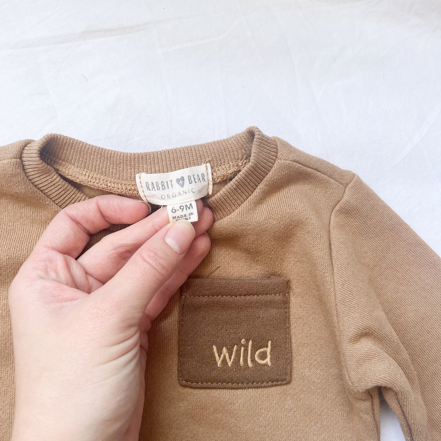 Rabbit & Bear tracksuit, 6-9m