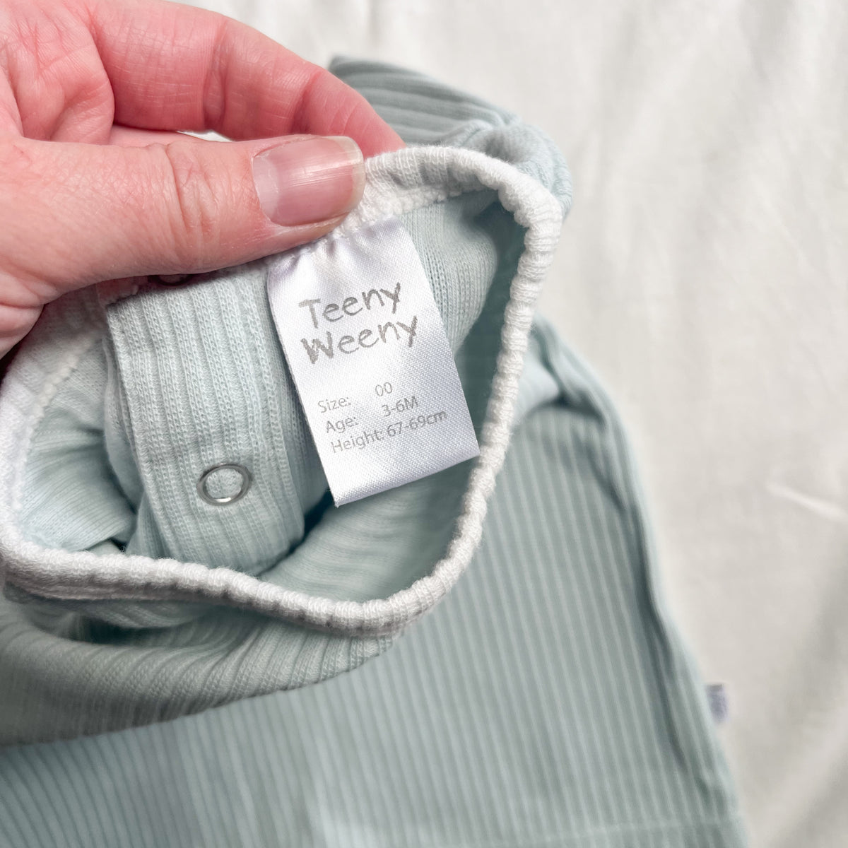 Teeny weeny tee, 3-6m
