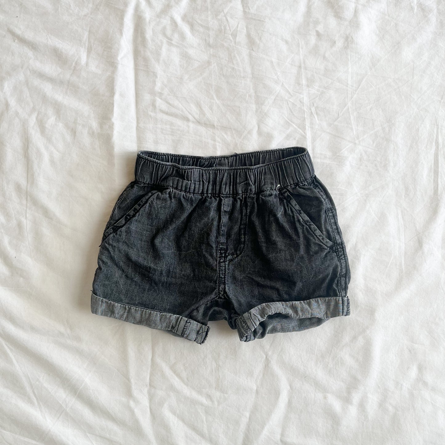 Cotton shorts, 0-3m