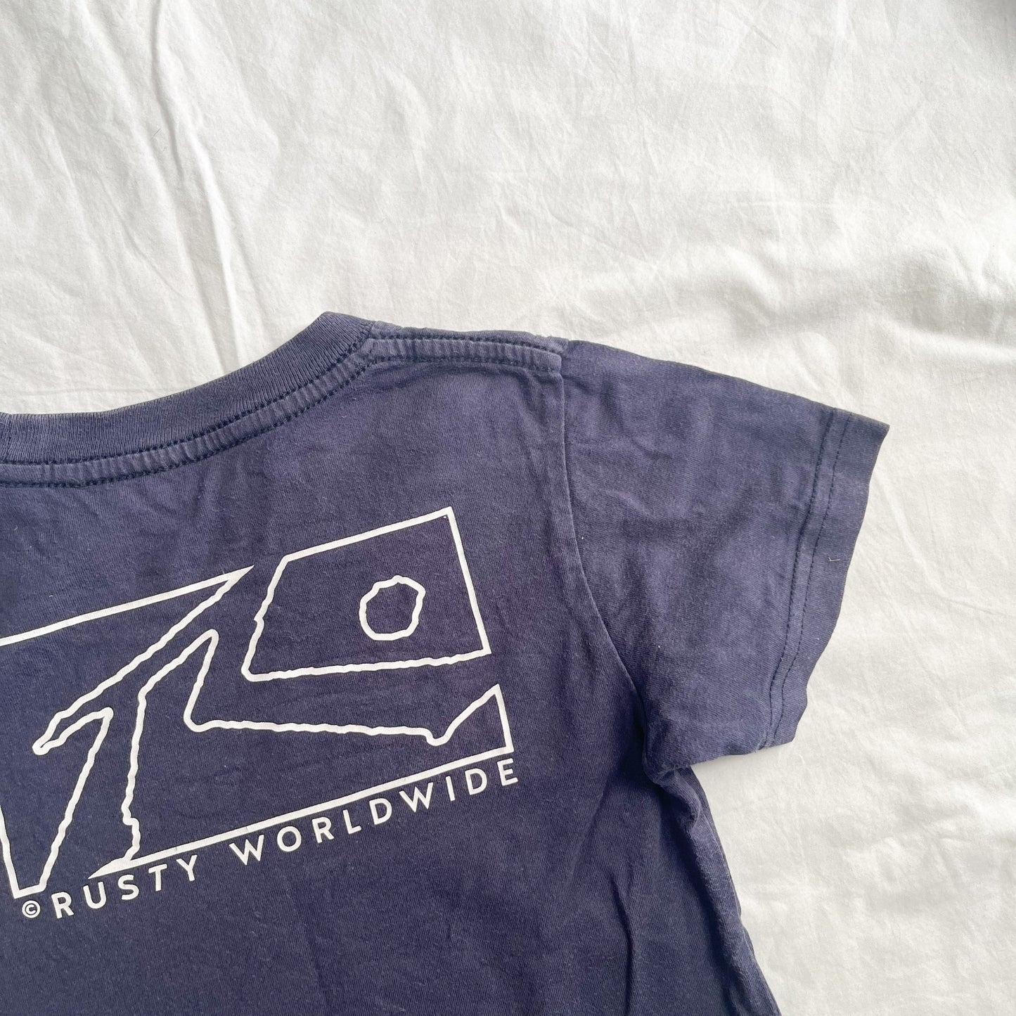 Rusty tee, aprox size 2