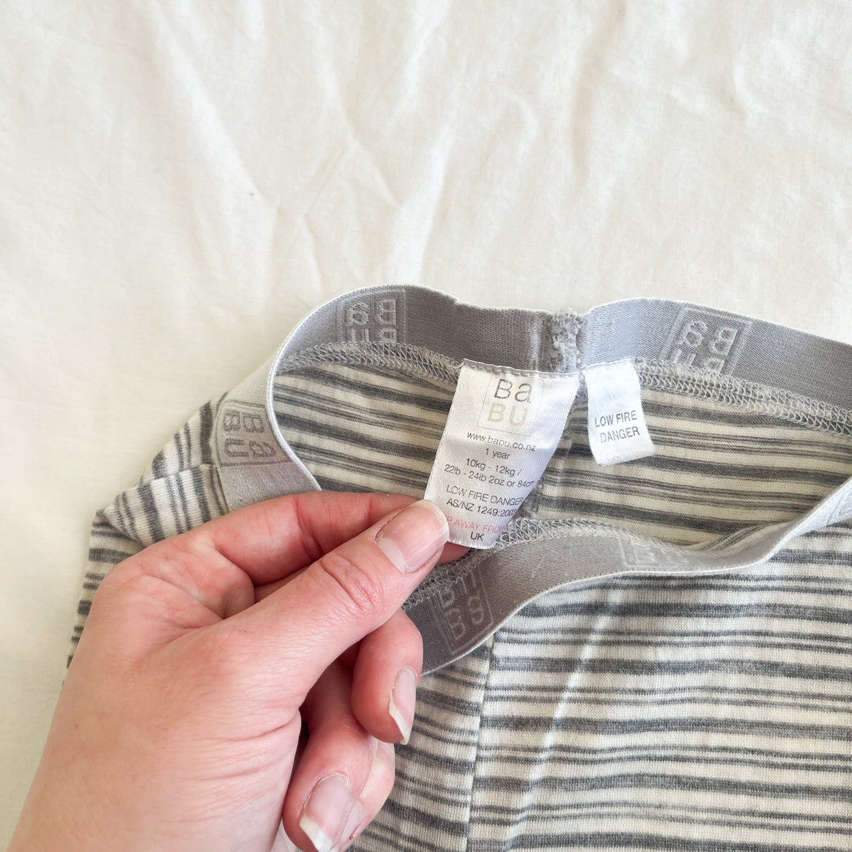 Babu merino pants, size 1