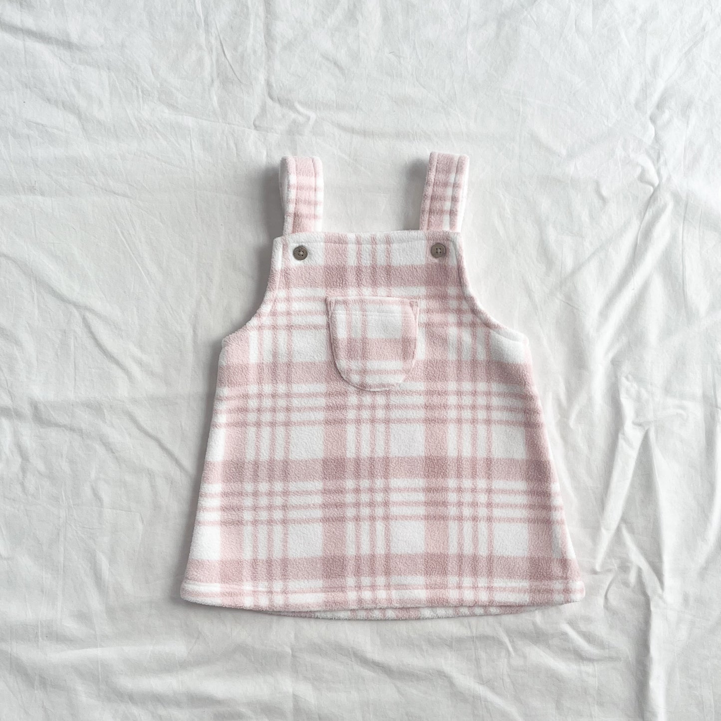 George fleece pinny, 0-3m